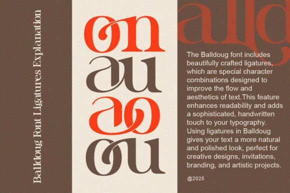 Balldoug Font - Preview 4