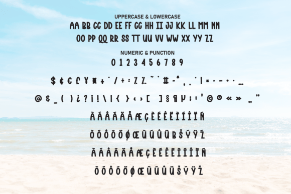 Beach Point Font - Preview 6