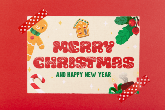 Christmas Grooves Font - Preview 1