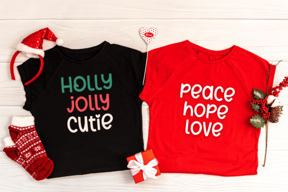 Christmas Stocking Font - Preview 4