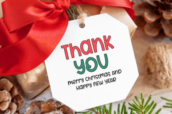 Christmas Stocking Font - Preview 6