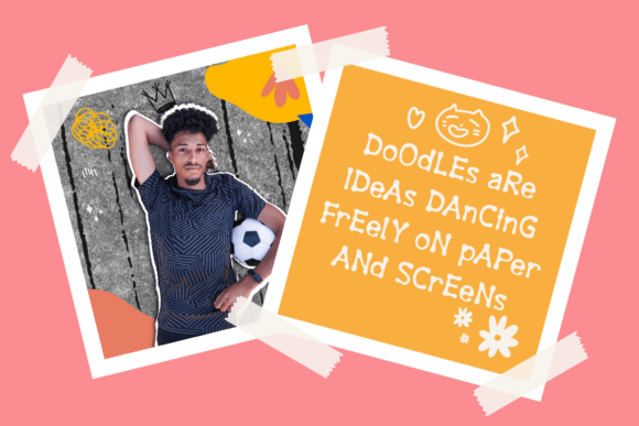 Doodle Giggle Font - Preview 3