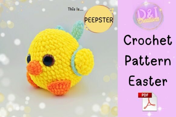Easter Chick Crochet Pattern Amigurumi