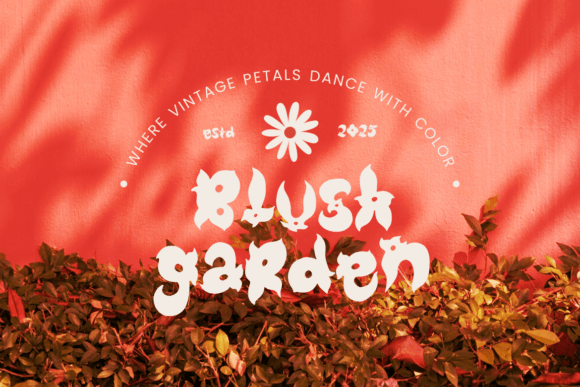Garden Whirl Font - Preview 2
