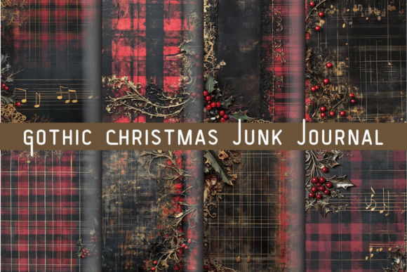 Gothic Christmas Junk Journal