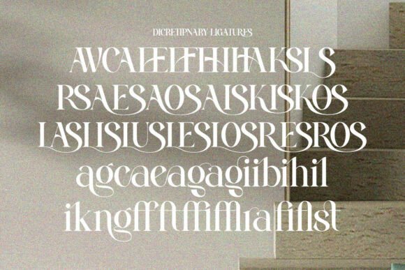Grandi Ligatura Font - Preview 3