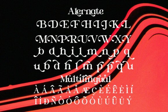 Lubidow Font PNG with transparent background - Preview 6