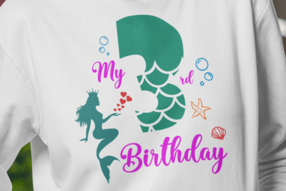 Mermaid Cute Font PNG with transparent background - Preview 2