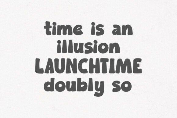 Poow Geudy Font PNG with transparent background - Preview 2