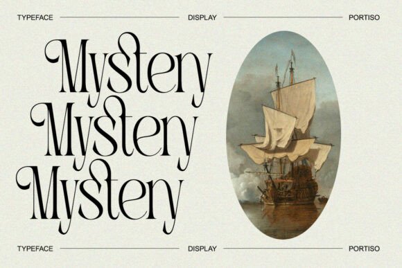 Portiso Font font preview - 3