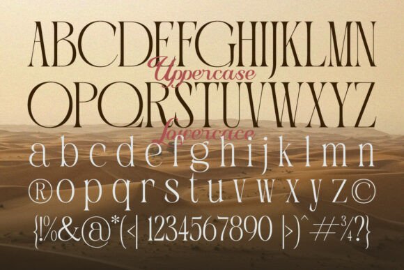 Portiso Font font preview - 4