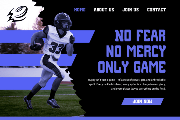 Rugby Squad Font PNG with transparent background - Preview 2