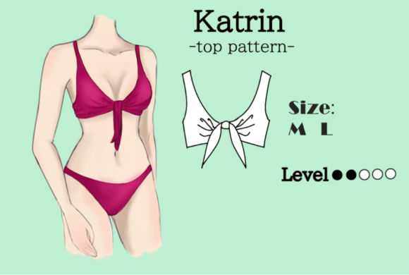 Swimsuit Pattern Lif Katrin M L