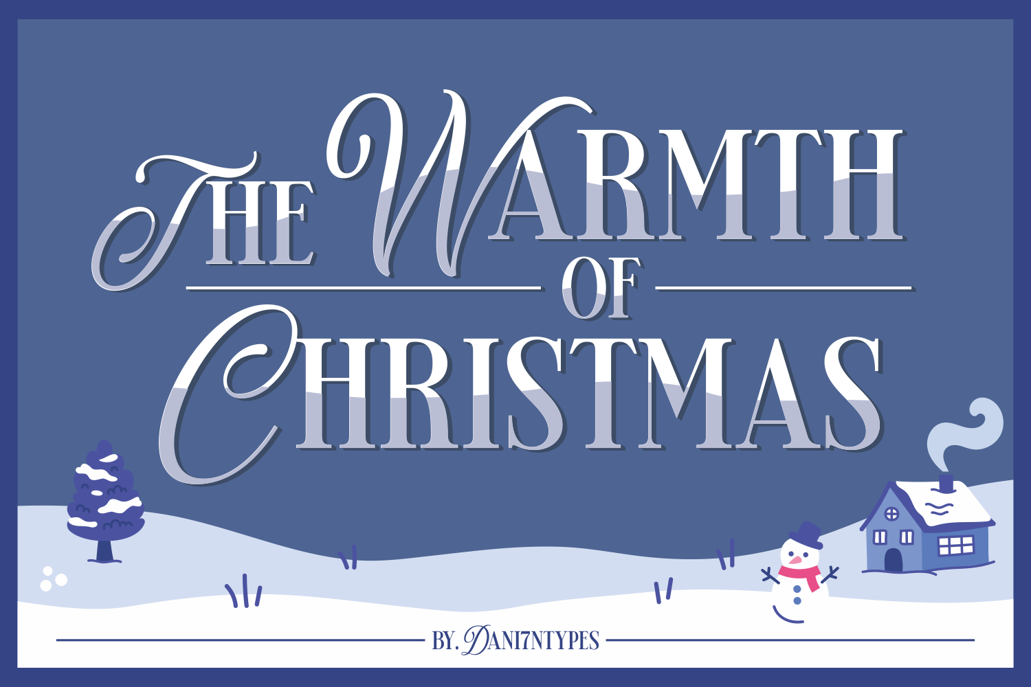 The Warmth of Christmas Font - photo 1