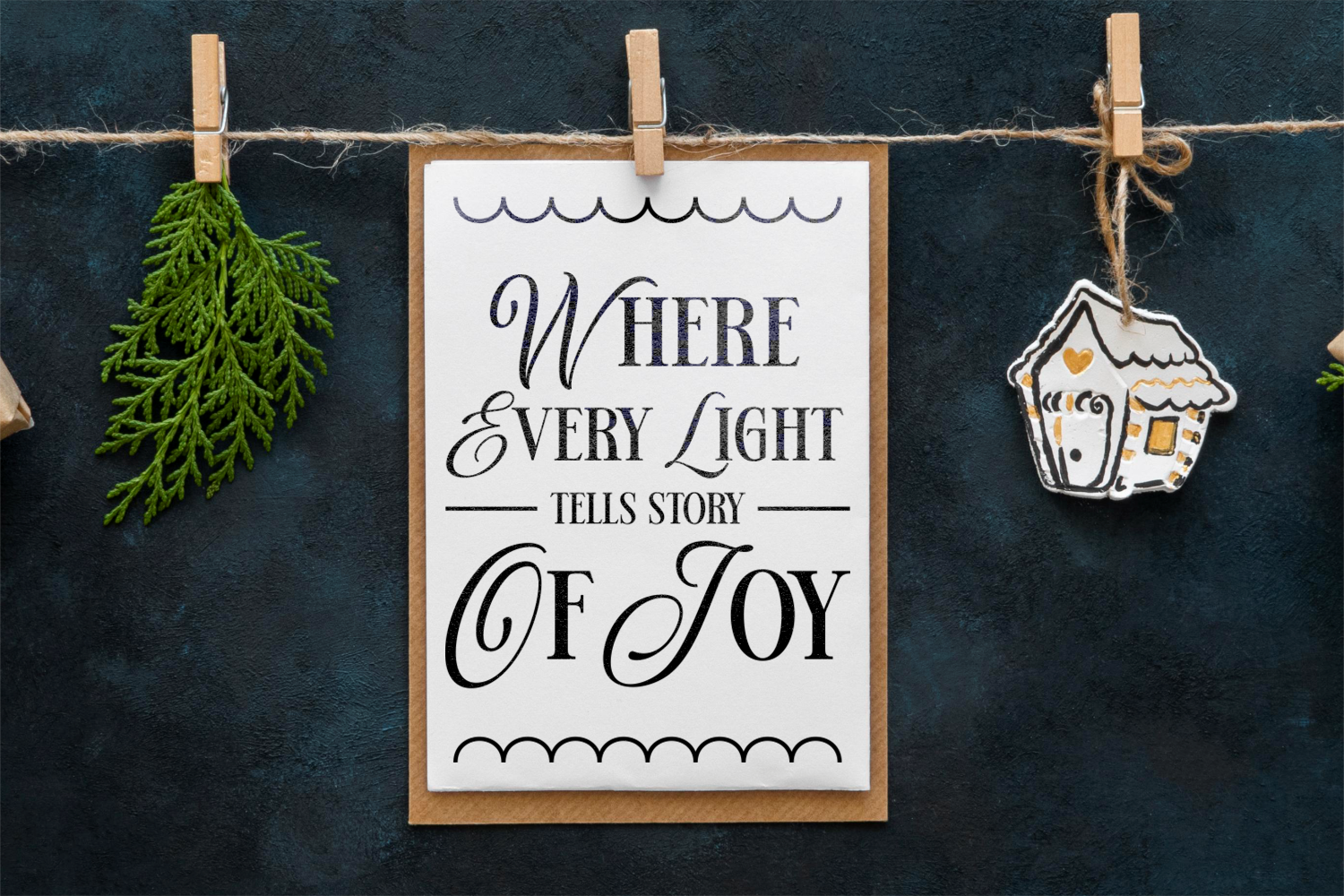 The Warmth of Christmas Font - photo 2