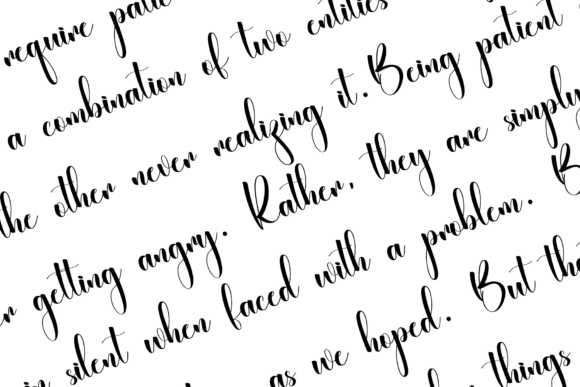 Calligraphy Font - Preview 2