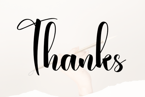 Calligraphy Font - Preview 6