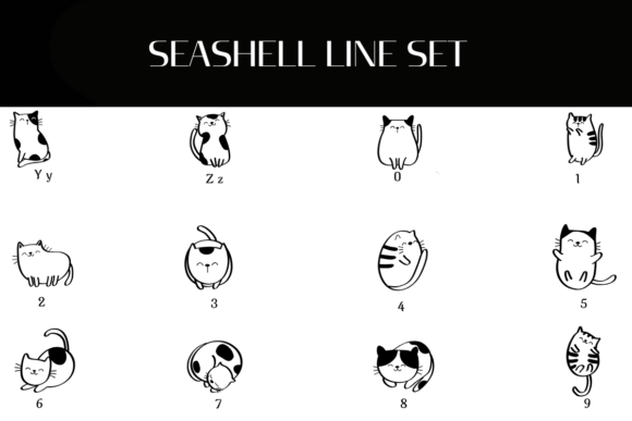 Cat Cartoon Joy Font - Preview 3