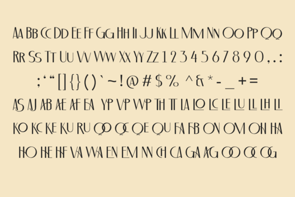 Ft Decophile Font PNG with transparent background - Preview 5