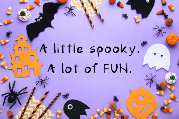 Freaky Scroll Font - Preview 2