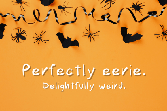 Freaky Scroll Font - Preview 4