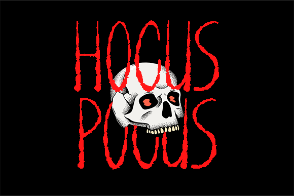 Grave Bones Font font preview - 2