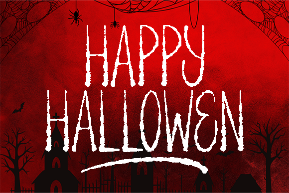 Grave Bones Font font preview - 4