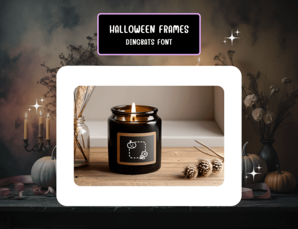 Halloween Frames Font - Preview 6