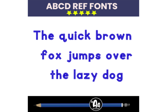 Hole Punching Font PNG with transparent background - Preview 2