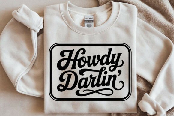 Howdy Darlin' SVG Laser Engraving File