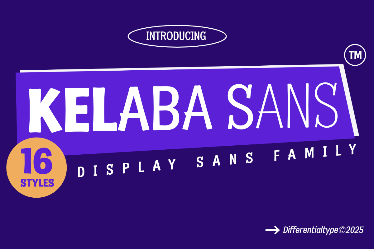 Kelaba Sans preview: sans-serif for UI text and CVs
