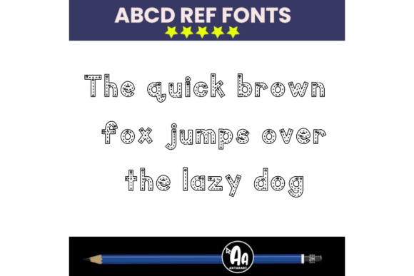 Outlined Dashed Numbered Arrows Tracing Font PNG with transparent background - Preview 2