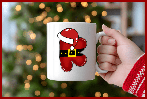 Santa Style Font PNG with transparent background - Preview 3