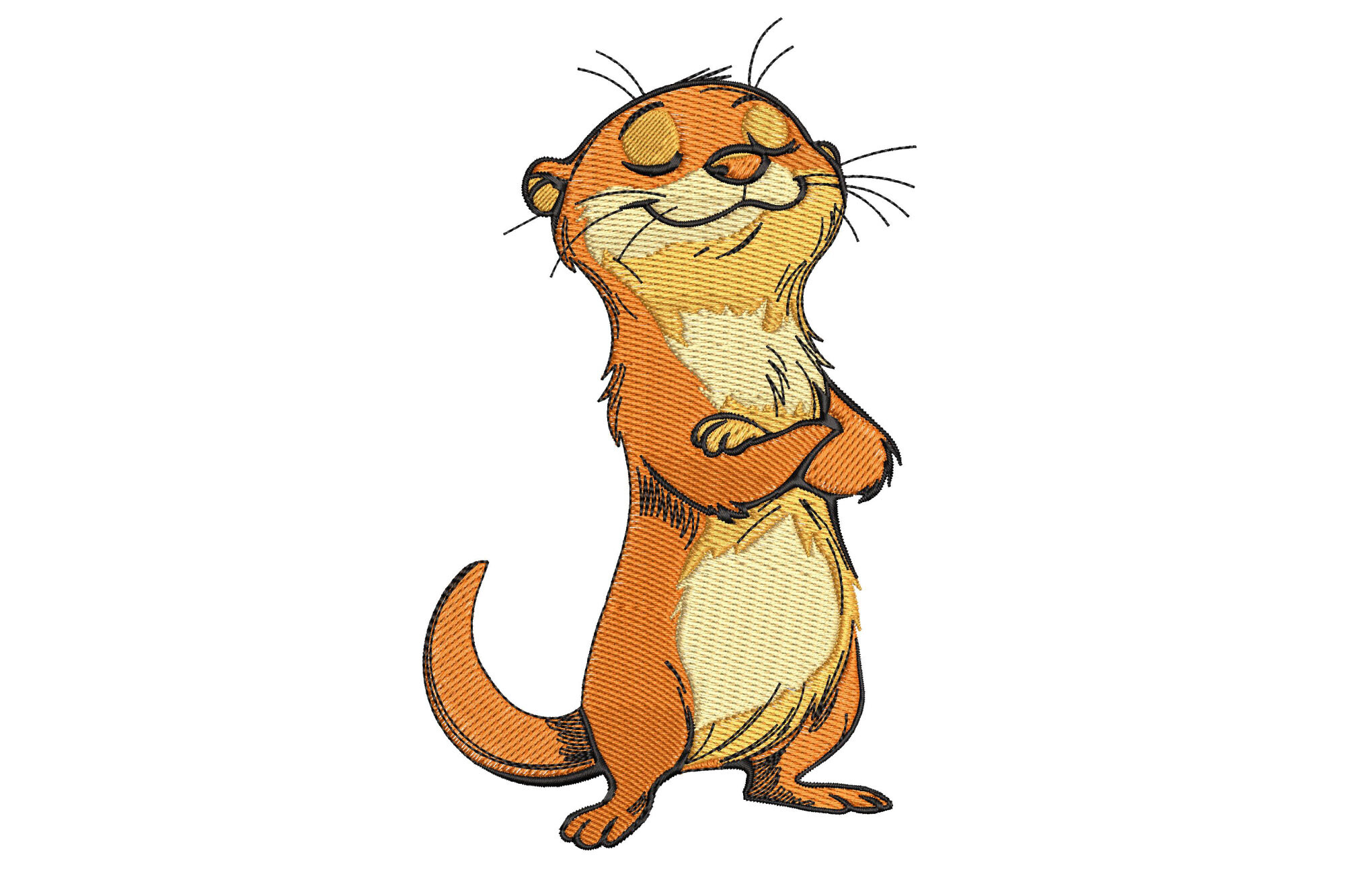 Cartoon Otter