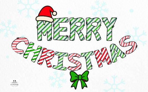 Christmas Candy Bundle Font - Preview 1