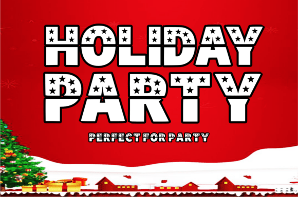 Christmas Dance Font - Preview 1