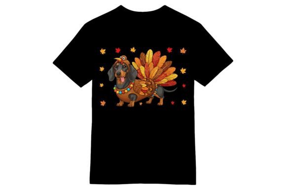 dachshund turkey costume t-shirt svg HTV design for pet boutique shirts