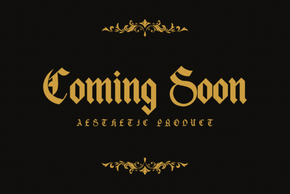 Dark Old English Font - Preview 3