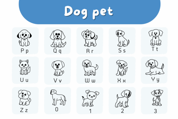 Dog Pet Font - Preview 2