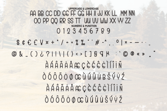 Farmhouse Camping Font - Preview 6