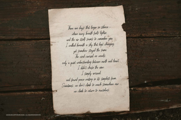 Lingered Amaya Font PNG with transparent background - Preview 2