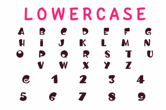 Monogram Love Heart Font PNG with transparent background - Preview 2
