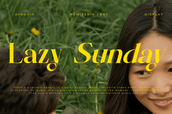 Aydoria Font - Preview 5
