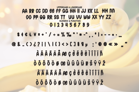 Banana Milk Font - Preview 6