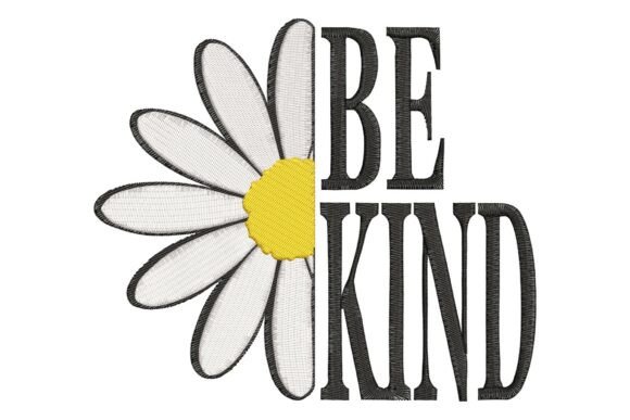 Be Kind Daisy Flower
