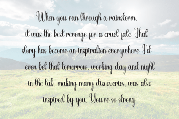 Beautiful Font - Preview 5