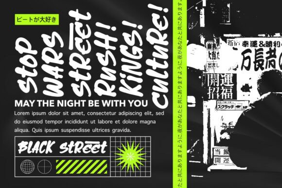 Black Street Font - Preview 5