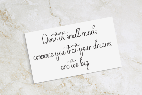 Calligraphy Font - Preview 4