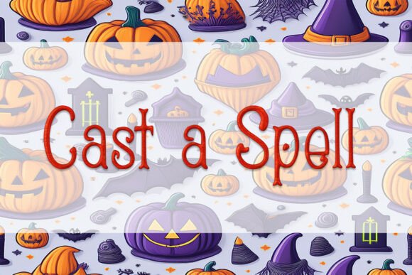 Cast a Spell Font - Preview 1