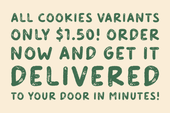 Christmas Cookies Font - Preview 3